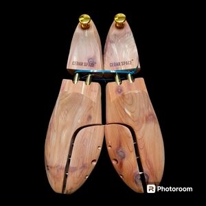 New! Cedar Space Wood Shoe Keeper Stretcher Men’s Size 46